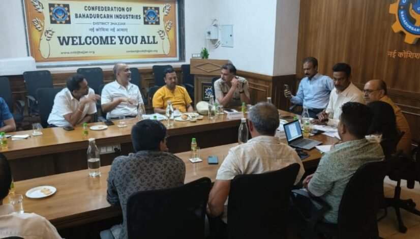 COBI Delegation had a meeting with Hon'ble SDM Sh. Anil Yadav Ji, Hon'ble DSP Sh. Dharamveer Ji, HSIIDC, UHBVNL, PWD, and other departments