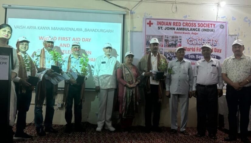 COBI Representatives Grace International First Aid Day CPR Van Campaign Closing Ceremony