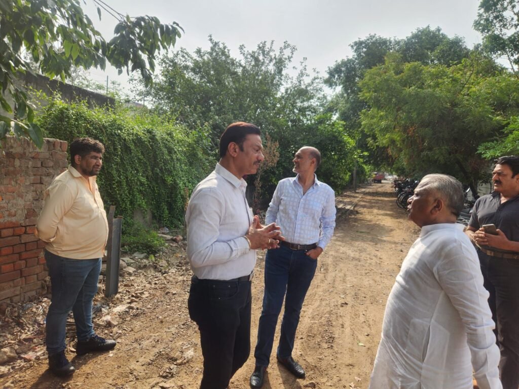 Chairman Balkishan Agarwal’s Visit to Old Industrial Area, Bahadurgarh