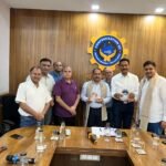 A meeting with UHBVNL & HVPNL officials held at COBI Office