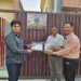 Presented Membership Certificates to the COBI Members