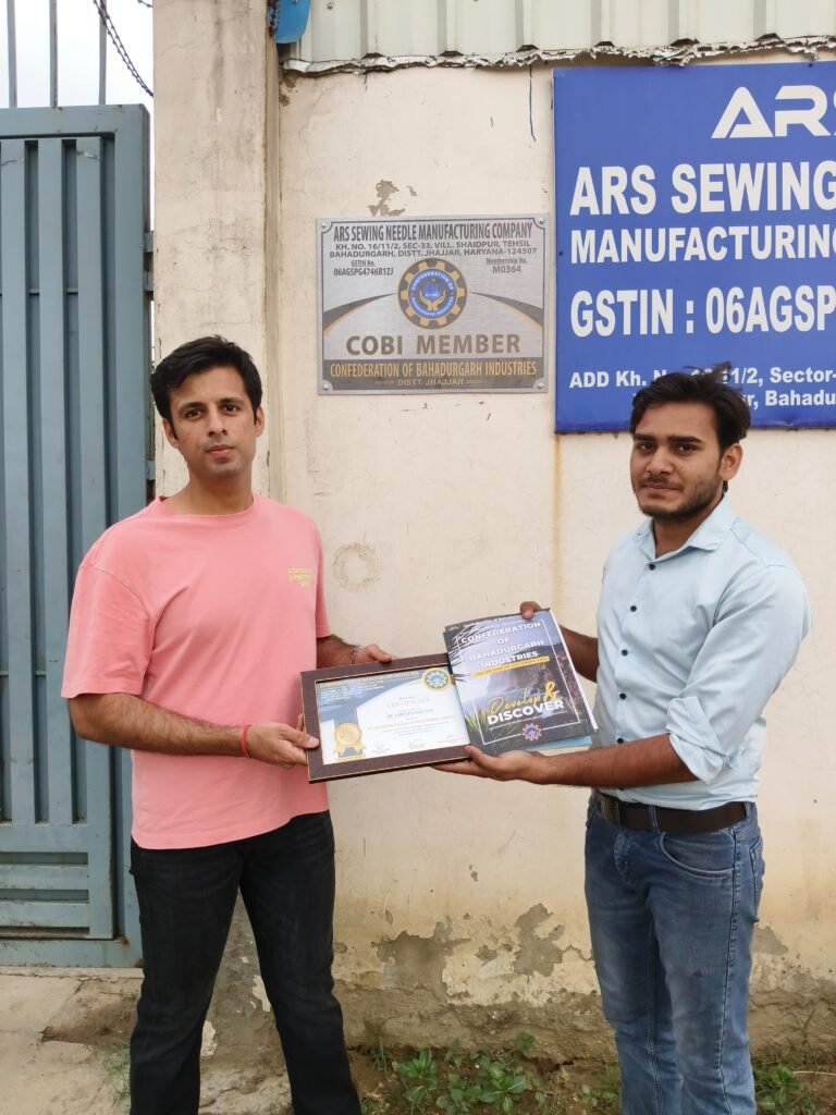 Presented Membership Certificates to the COBI Members in Jhajjar district