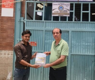 Presented Membership Certificates to the COBI Members in Jhajjar district (2)