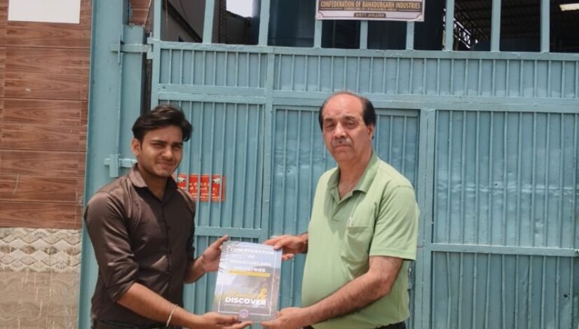 Presented Membership Certificates to the COBI Members in Jhajjar district (2)