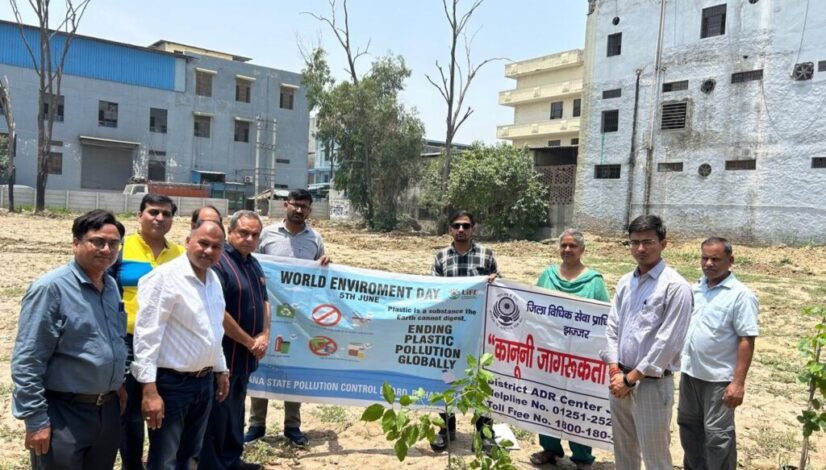 Tree Plantation Drive by Confederation of Bahadurgarh Industries and Haryana Pollution Control Board